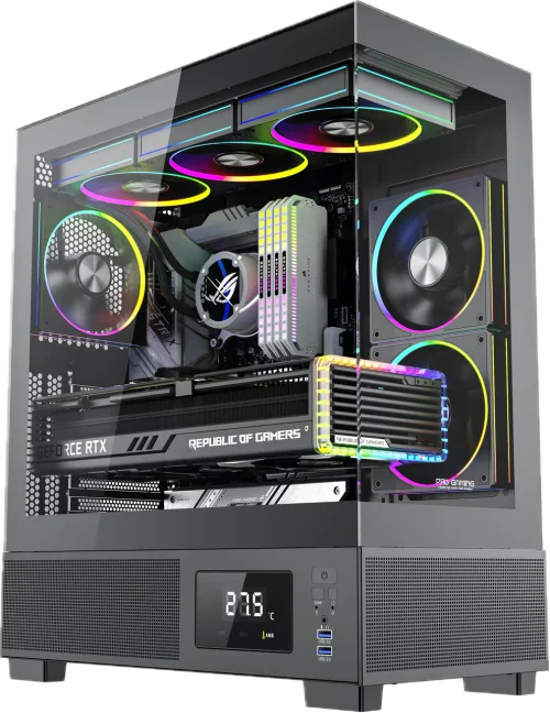 Sistem Desktop PC Gaming BXG; AMD Ryzen 7 7800X3D pana la 5.0GHz, 32GB DDR5; 1TB SSD M.2; GeForce® RTX 5060TI 16GB GDDR7 ; Windows 11 PRO
