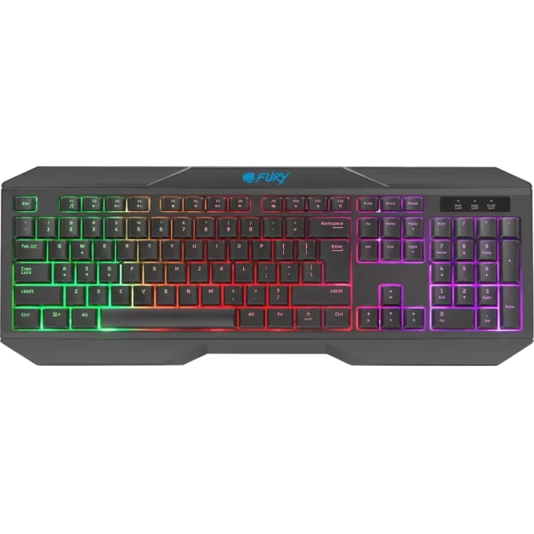 NFU-1674-8 Kit gaming Fury Thunderstreak 4 in 1 tastatura, casti, mouse si mousepad