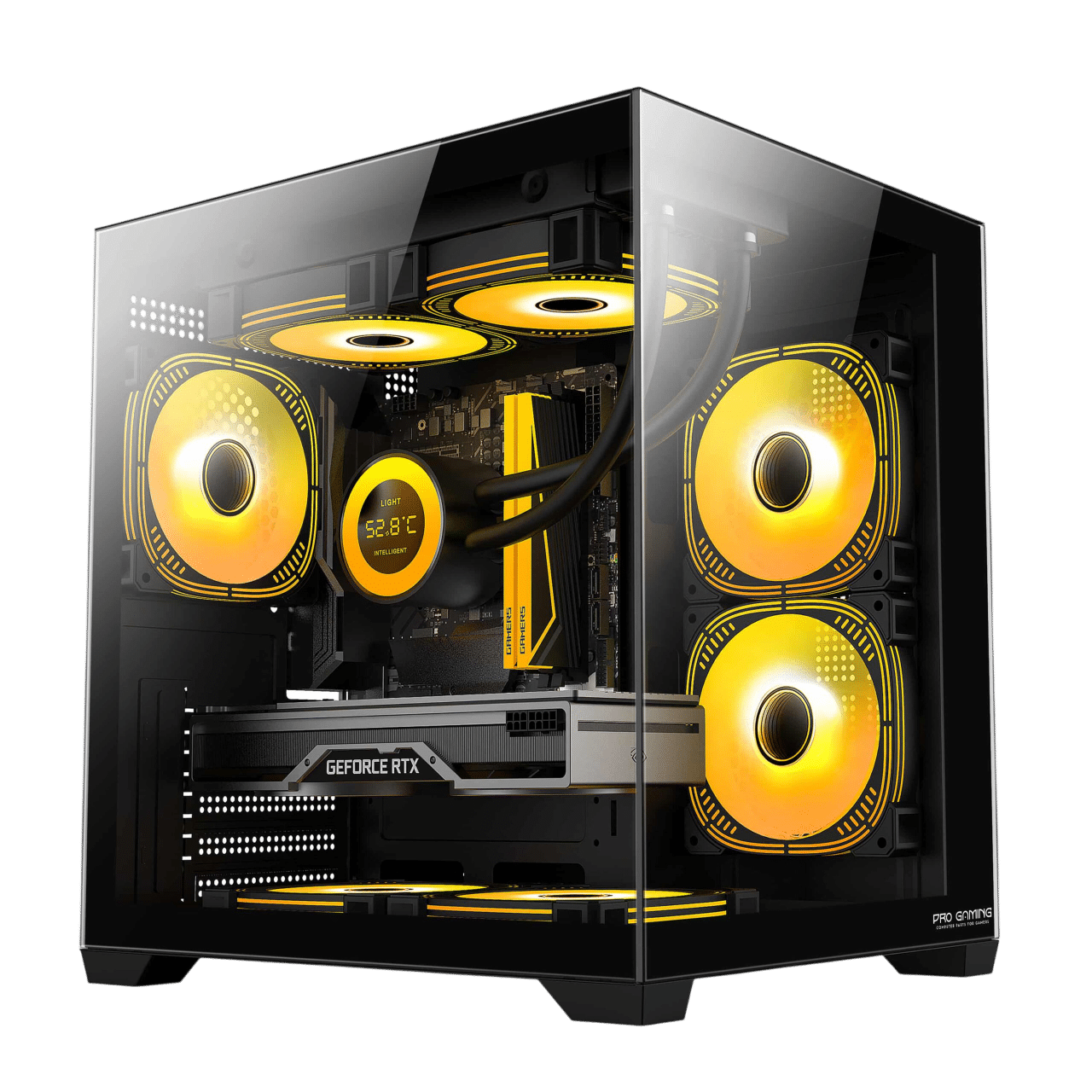 Sistem Desktop PC Gaming BXG; AMD Ryzen 5 5600X pana la 4.6GHz