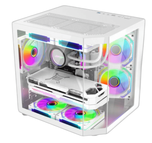PC Gaming BXGPC Pure White - AMD Ryzen 5 3600, GTX 1660 6GB, 16GB RAM, 512GB SSD NVMe