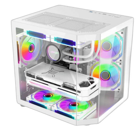 PC Gaming BXGPC Pure White - AMD Ryzen 5 3600, GTX 1660 6GB, 16GB RAM, 512GB SSD NVMe