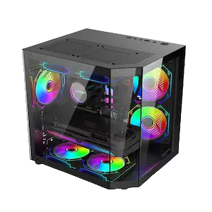 Sistem Gaming BXG Black – AMD Ryzen 5 5500 & Radeon RX 5700 XT