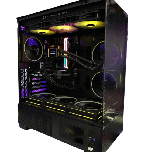 PC Gaming BXGPC Kian Ultra – Intel i5-14400F | MSI RTX 5060 Shadow 2X 8GB | 32GB RAM | SSD 1TB NVMe | AIO 360mm LCD