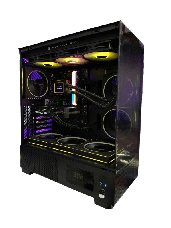 PC Gaming BXGPC Kian Ultra – Intel i5-14400F | MSI RTX 5060 Shadow 2X 8GB | 32GB RAM | SSD 1TB NVMe | AIO 360mm LCD