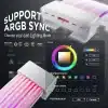 Set cabluri prelungitoare AsiaHorse ARGB, sincronizare 5V 3-Pin