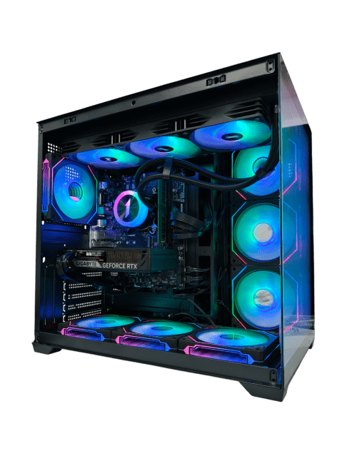 Sistem Gaming BXGPC Elite Black – Intel i5-14400F, RTX 5060, 32GB RAM, 1TB SSD