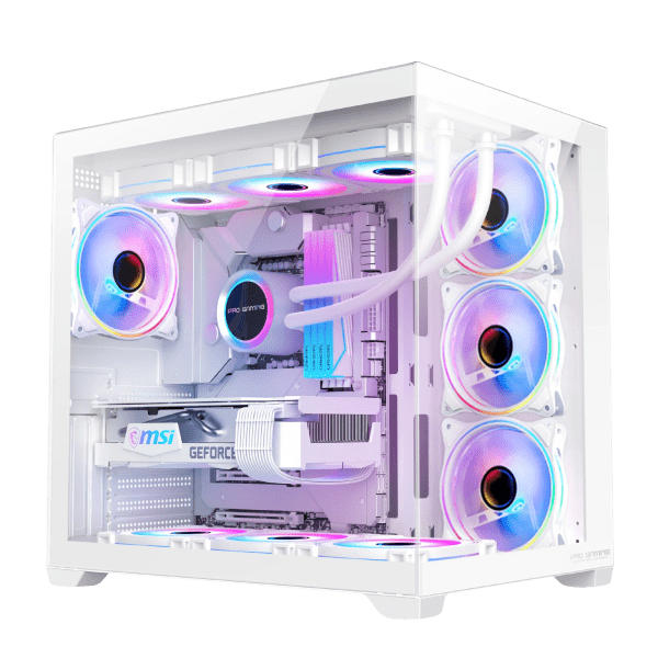 PC Gaming BXG Elite ICE – AMD Ryzen 7 9800X3D | Gigabyte RTX 5070 12GB GDDR7 ICE | X870 AORUS | 32GB DDR5 6400MHz CL32 | AIO 360mm LCD White | WI-FI 7 | Windows 11 PRO