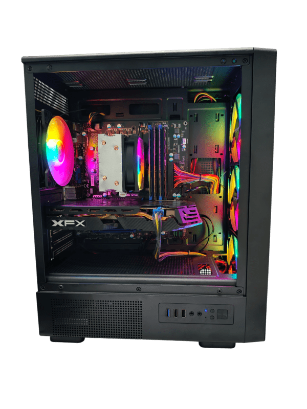 Sistem Gaming BXG – Intel i7-3770, XFX Radeon RX 580 8GB, 32GB RAM, SSD 250GB + 1TB HDD